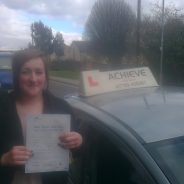Amy passes her test!