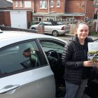 Courtney hits the net!