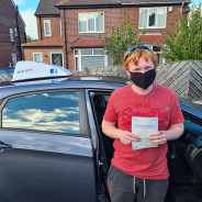First time pass for Sam.