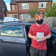 First time pass for Sam.