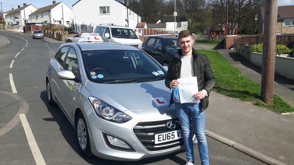Great drive by Lewie. Driving Lessons Wakefield, instructor