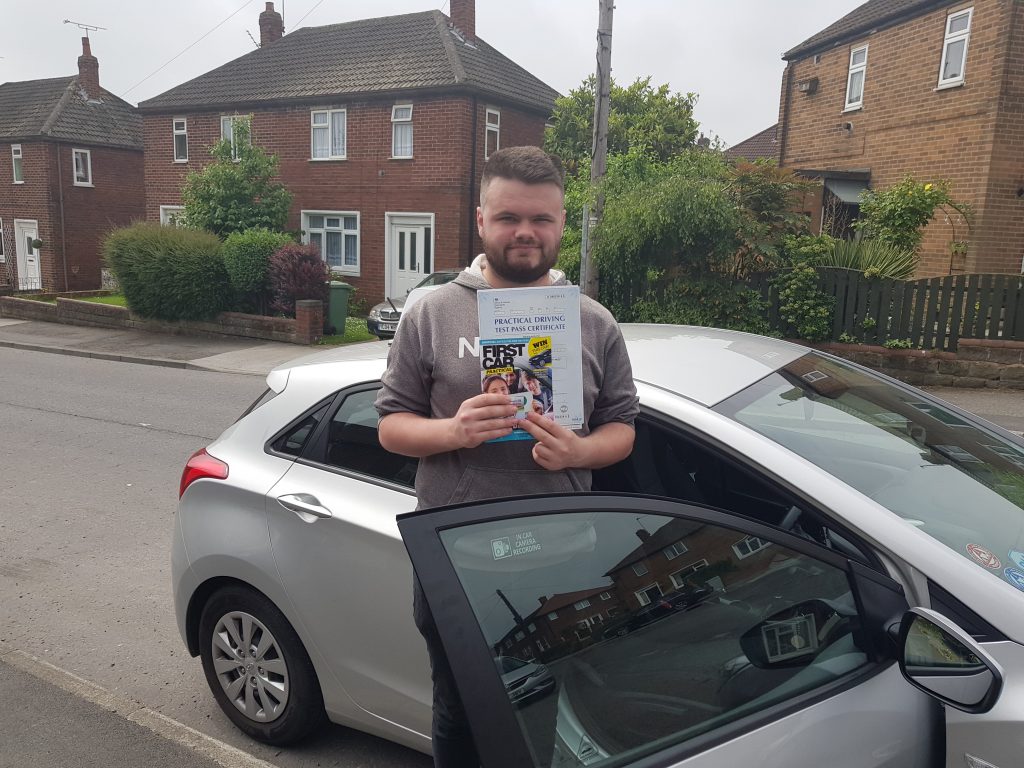 First Timer for Sam. Driving Lessons Wakefield, instructor Pontefract